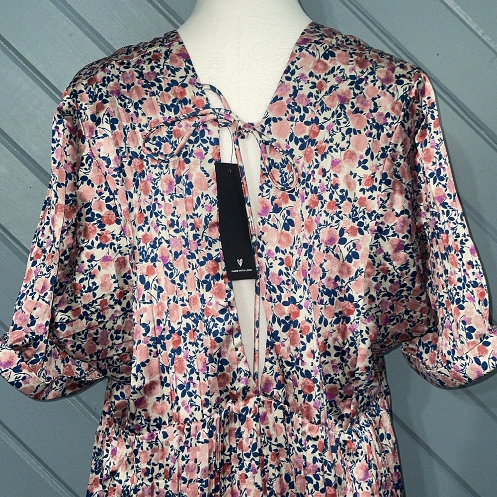 Lulu's Blush Pink Floral Print Mini Dress - Picture 8 of 11